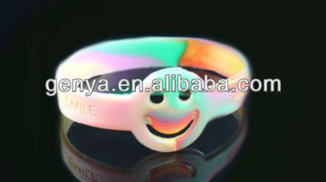Fashion silicone bracelet silicone bangle wrist bands