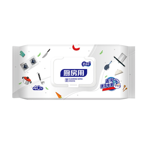 Spunlace Nonwoven Cleaning Kitchen Wipes