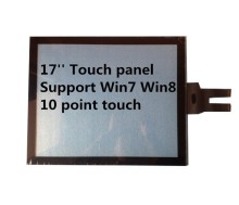 LCD kits Price cheap OEM ODM 10 points IR touch17 inch lcd panel support Win7 Win8