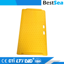 Portable ground level container acesss ramp