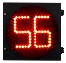 Energy Saving Ryg Traffic Control Lights / Led Traffic Signal