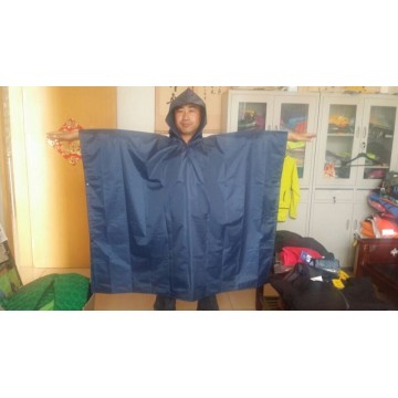 poncho de lluvia para niños de pvc blanco con gorro de lluvia