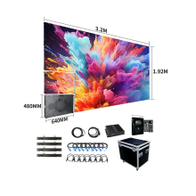 Indoor HD LED Screen Panel Micro P1.25 - 600x337.5mm Indoor Wall Micro LED Display