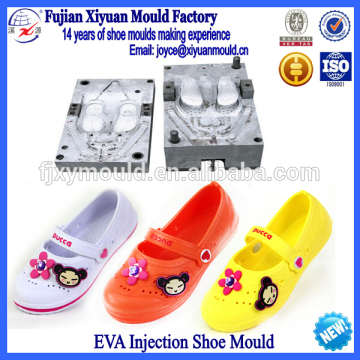 2015 Hot Selling EVA Injection Close Shoe Mould Making Factory