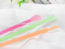 Colorful ice-cream spoon straws for party decoration