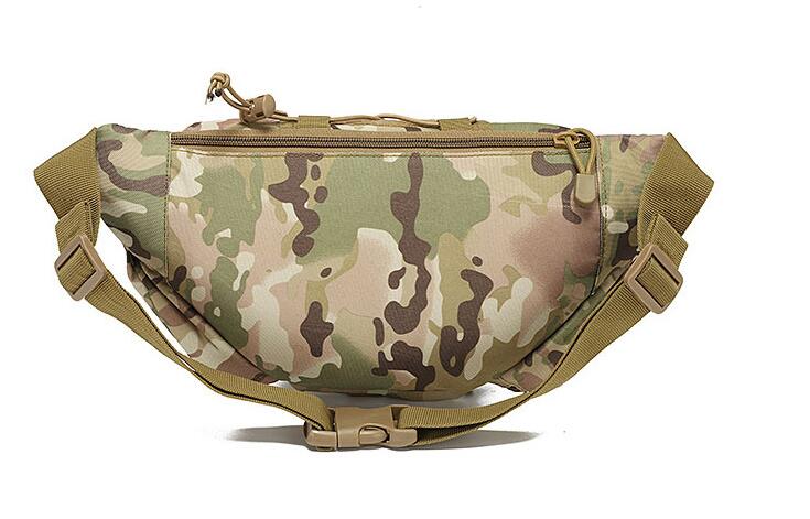 Travel Camping Large Running Belt Fanny Pack, Water Resistant Tactical Molle Bag Waist Pouch Belt Bag