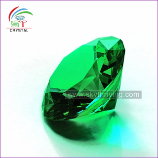 green diamond crystals wedding souvenirs small gifts