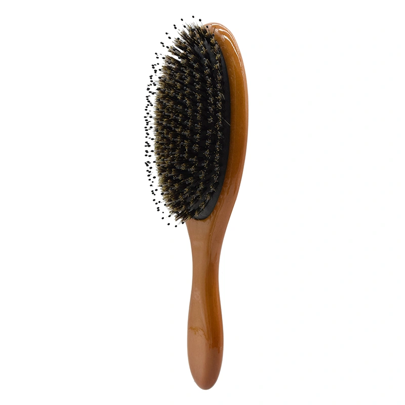 New Style Wood Colour Massage Paddle Detangling Hair Brush