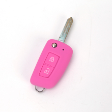 Nissan 2 button flip silicone remote key shell