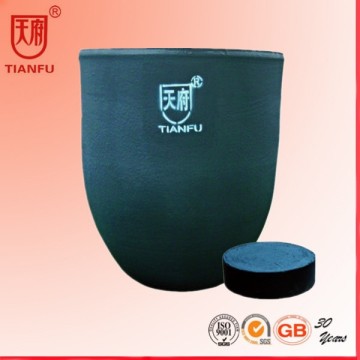 sic graphite crucible for bronze casting furnace