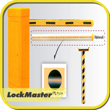 Electric Acess Control Road Barrier with Optional Warning Light