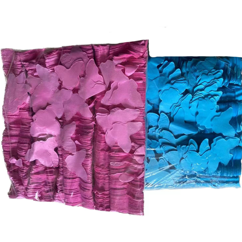 Superior quality Gender Reveal pink /blue  round   metallic / tissue paper  confetti /metallic Confetti   Biodegradable Confetti