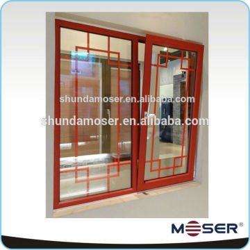 new design hot sale aluminum windows aluminum grille