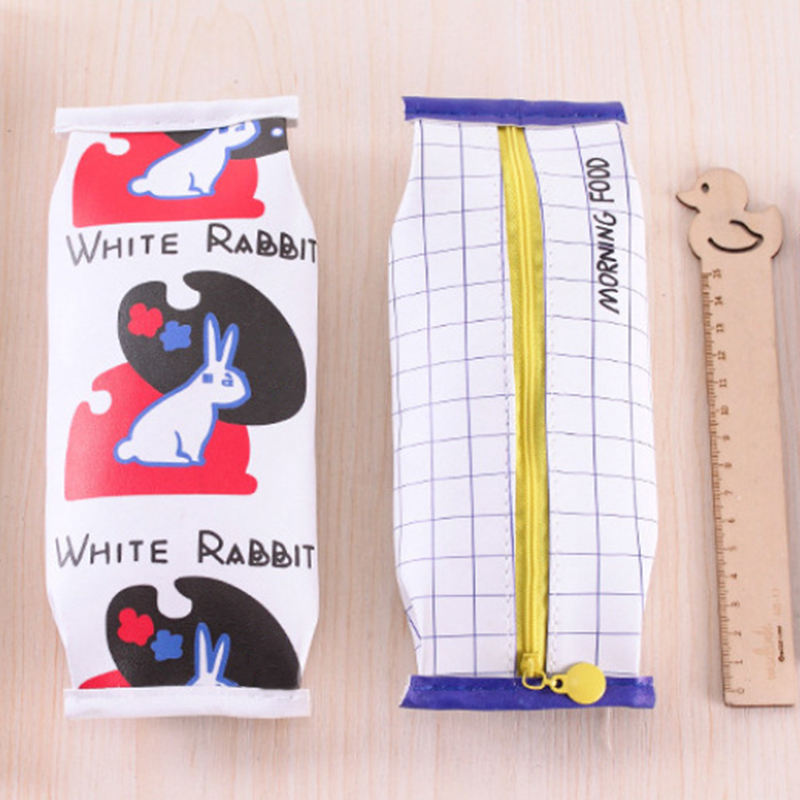 cartoon school children pencil case