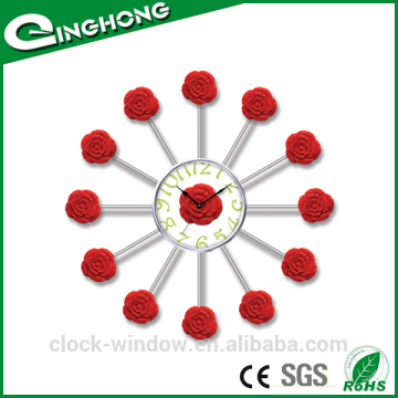 Design colorful cheap ornamental clocks