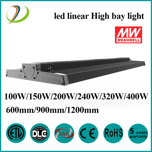 Iluminación Comercial 200W LED Linear High Bay Light