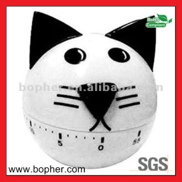 mini lovely cat kitchen timer