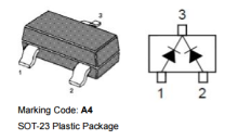 Silicon Epitaxial Planar Switching Diode BAV70