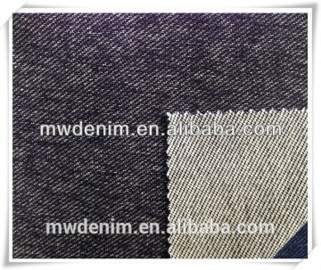 MW elastic poly cotton weft knitted denim fabric