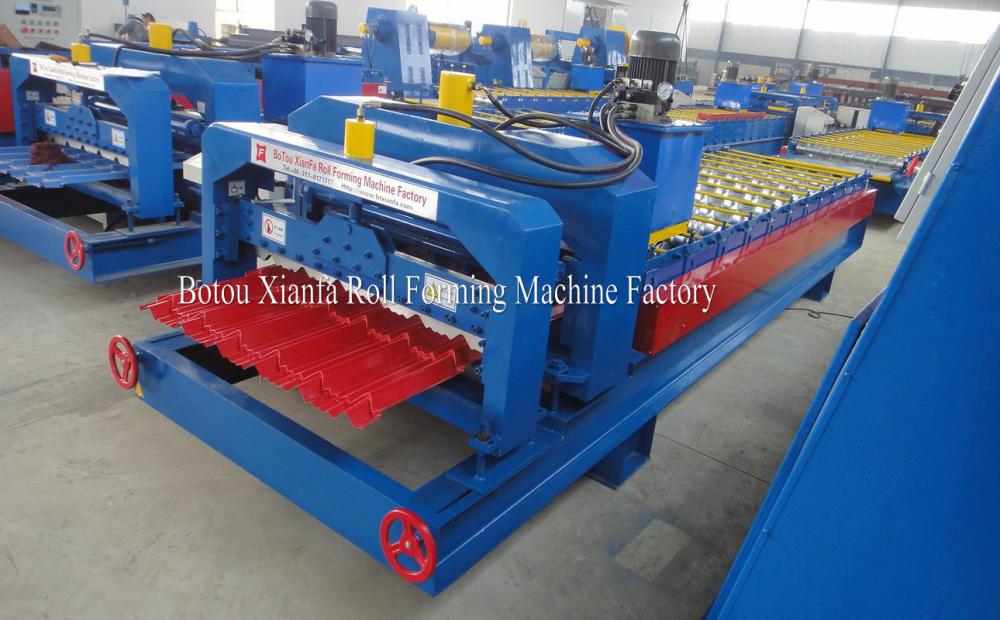 Galvanized  Aluminum Roofing Sheet Roll Forming Machine