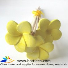 aroma diffuser,essential oil oil diffuser, yellow flower stick,reed diffuser with rattan sticks