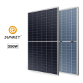 Mono JA Brand Half Cells Solar Panel 550W