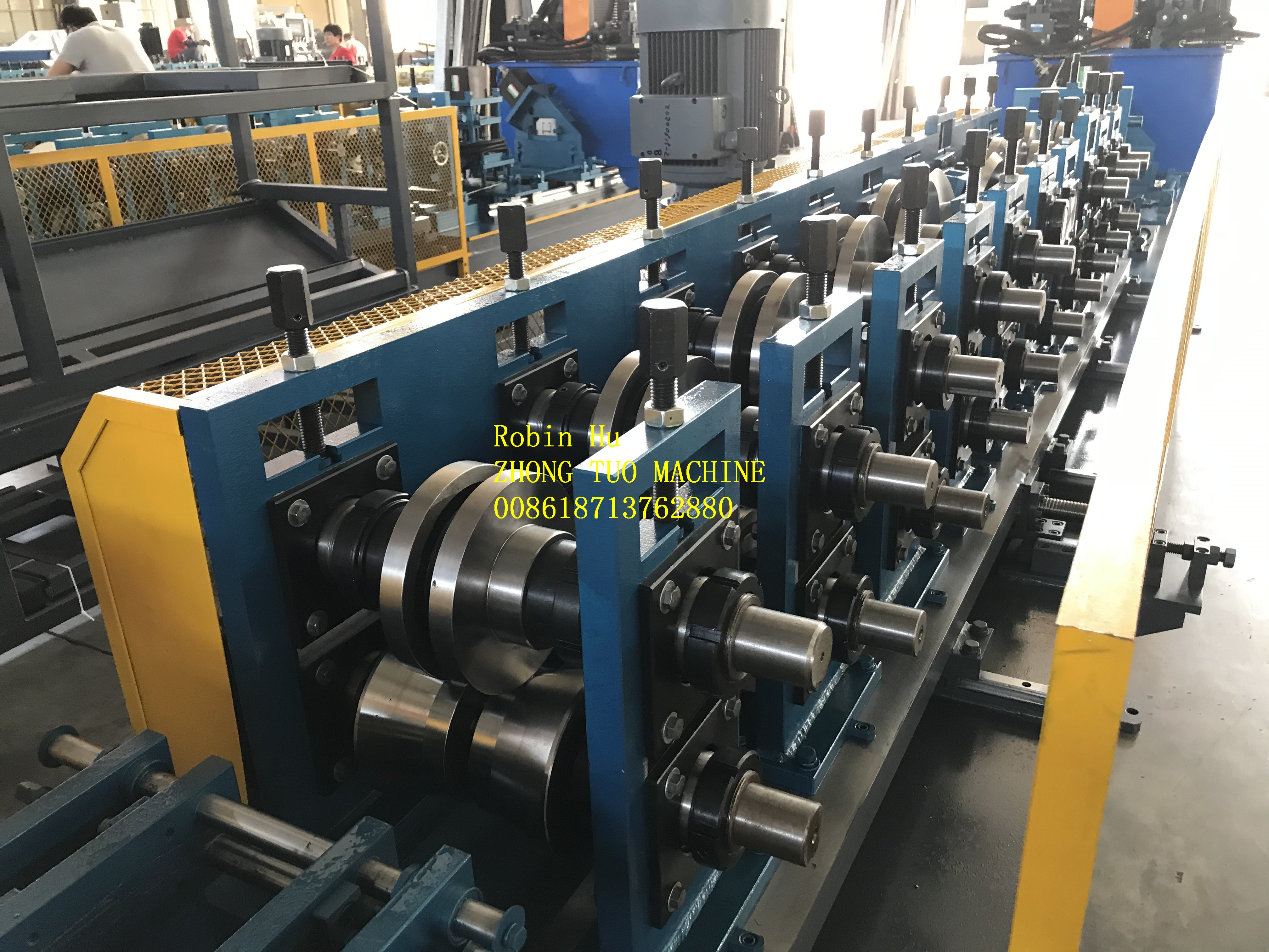 Gypsum board dry wall profile 50 75 100 stud truck roll forming machine