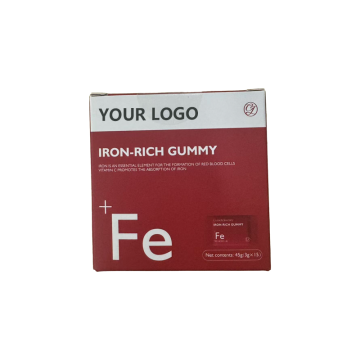 OEM Private Label Iron-Rich Gummy Vitamins for Energy and Health