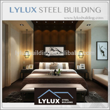 Prefabricated 3,4,5 star hotel guest room suite interior design