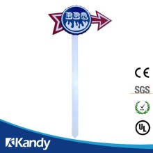 wood road sign garden stake signs