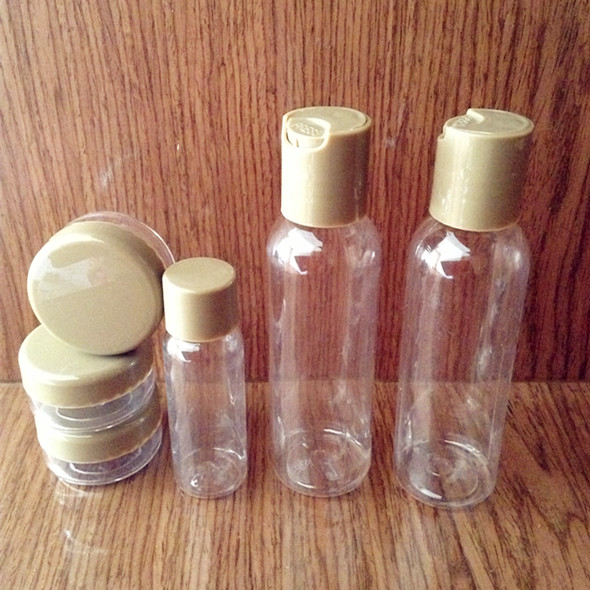 Professional Supplier Cosmetic Plastic Travel Bottle Set