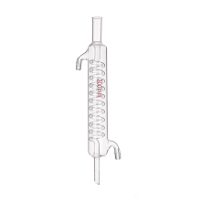 Affordable Promotional Laboratory Glassware: Serpentine Tube Coil Condenser 200mm Vitrified Ware