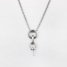 Renfook wholesale 925 sterling silver pearl pendant findings