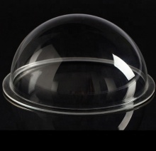 Nautical Clear Acrylic Dome Flange Hemisphere Display Model