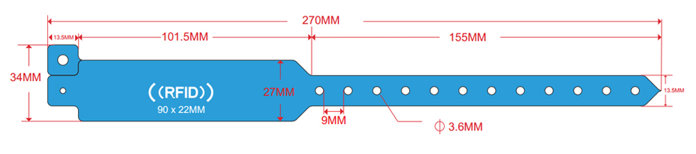 Armband qr wristband qr