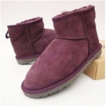 ZS classical mini short boot(purple)