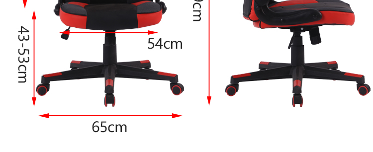 Free Sample Ergonomic Office Computer Led Speaker Bow Shape Base Breathable Recliner Racing Gaming Chair With Usb Back Massager