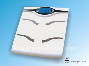 Personal digital body fat scales with 10 users