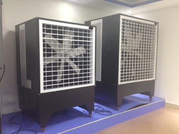 China manufacturer water cooled industrial fan with water stand fan