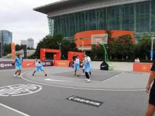 Enlio Outdoor Basketball Flooring 3X3 FIBA Certification