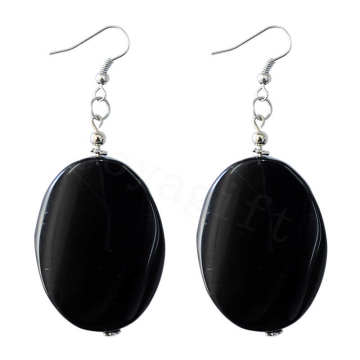 Natural Gemstone Agate Earring