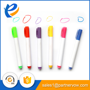 2017 factory supply felt tip erasable marker pen