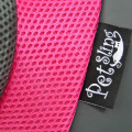 Rosa PVC und Mesh Pet Sling für Hunde