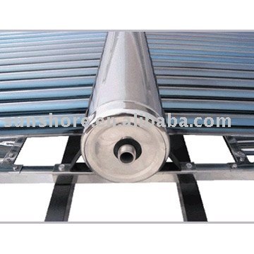 non pressure double wings solar collector