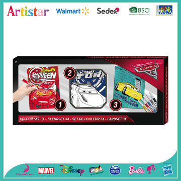 Disney Cars poster coloring set 2