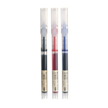straight liquid roller pen with logo print