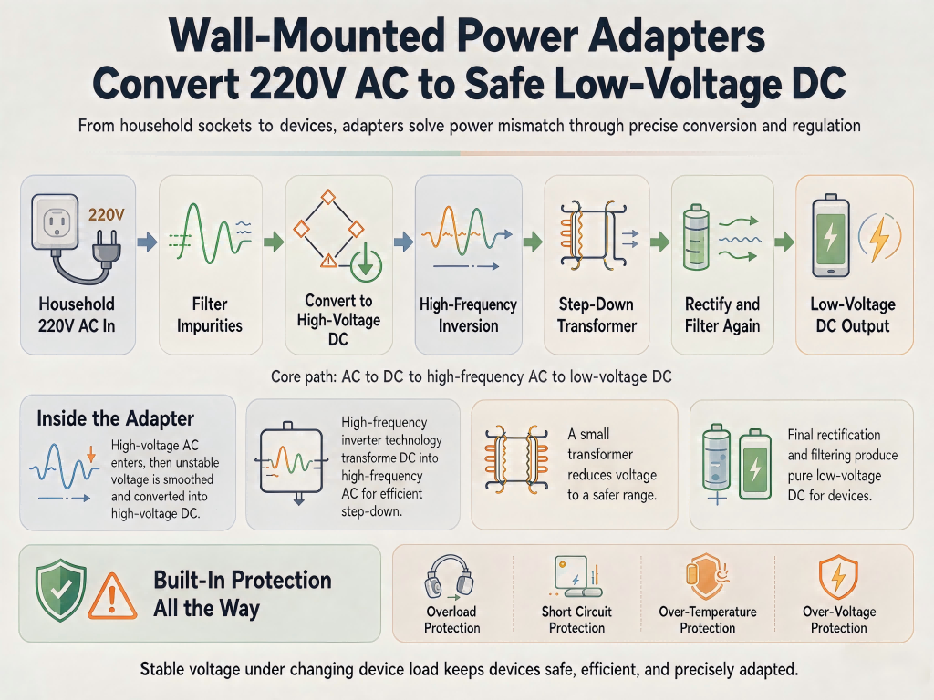 работа адаптера adapter work