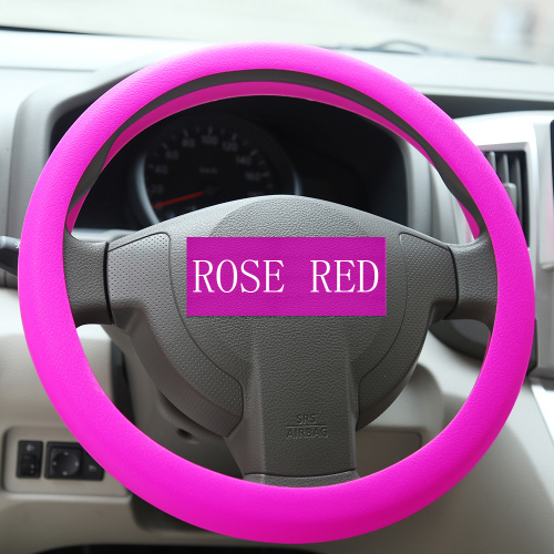 Antiskid New Silicone Car Steering Wheel Cover Protector
