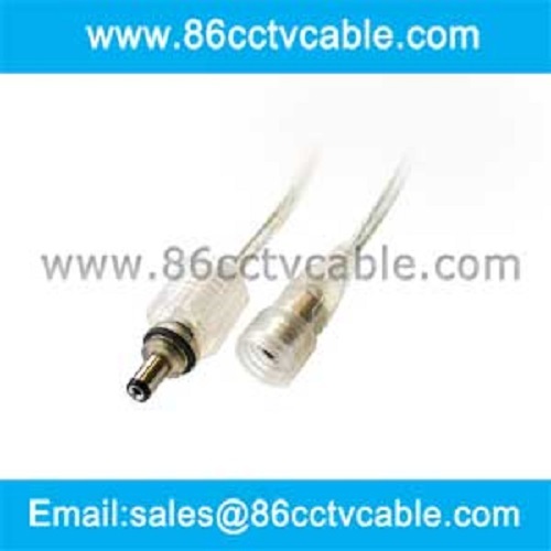 Waterproof DC Power Cable Set – Clear
