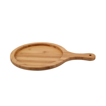 Premium Bamboo Pizza Peel Cutting Board Handle